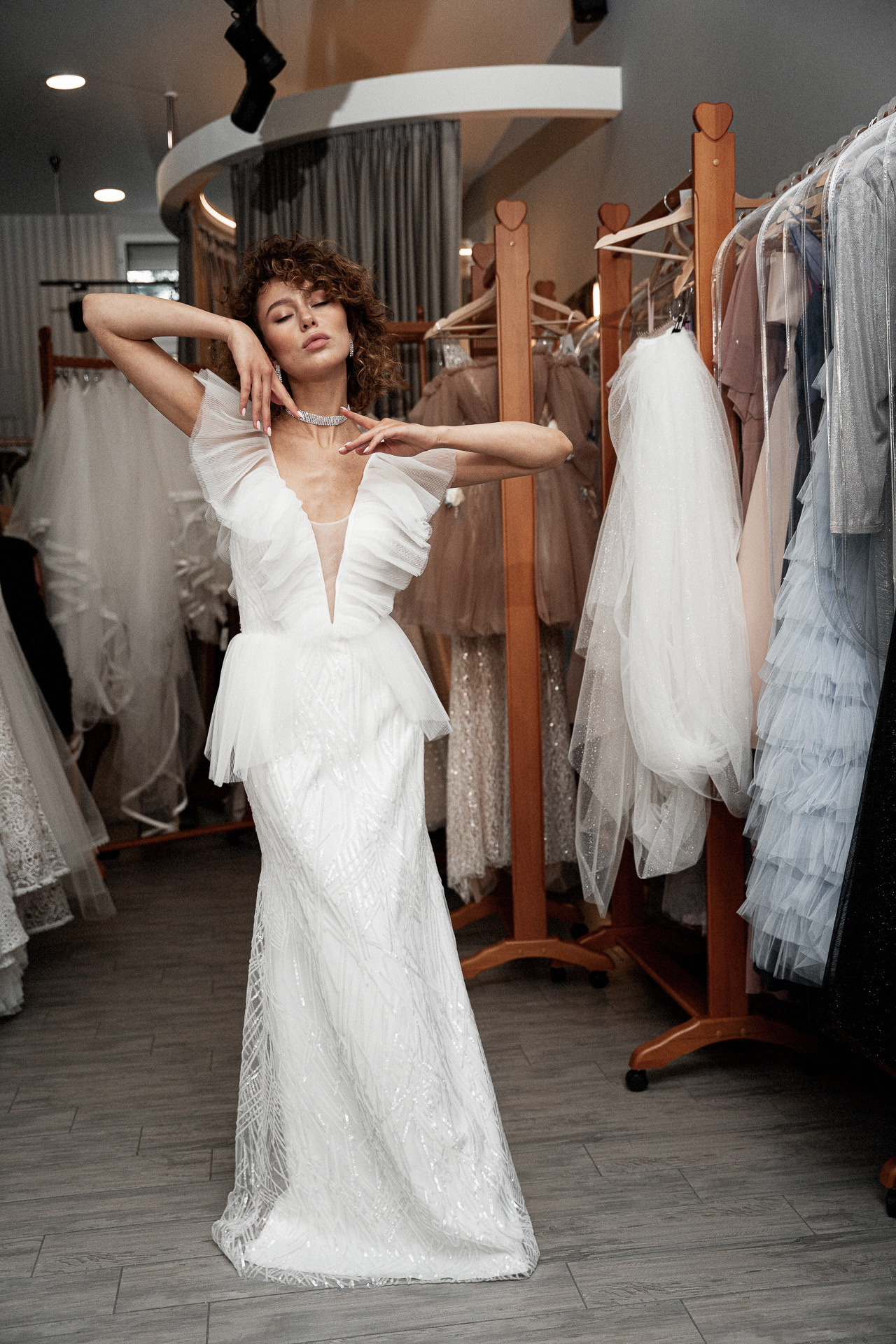 МЭРИ ТРЮФЕЛЬ. Открытие салона свадебных и вечерних платьев. Саша Потапкин Фотограф. Сочи, Екатеринбург, Москва