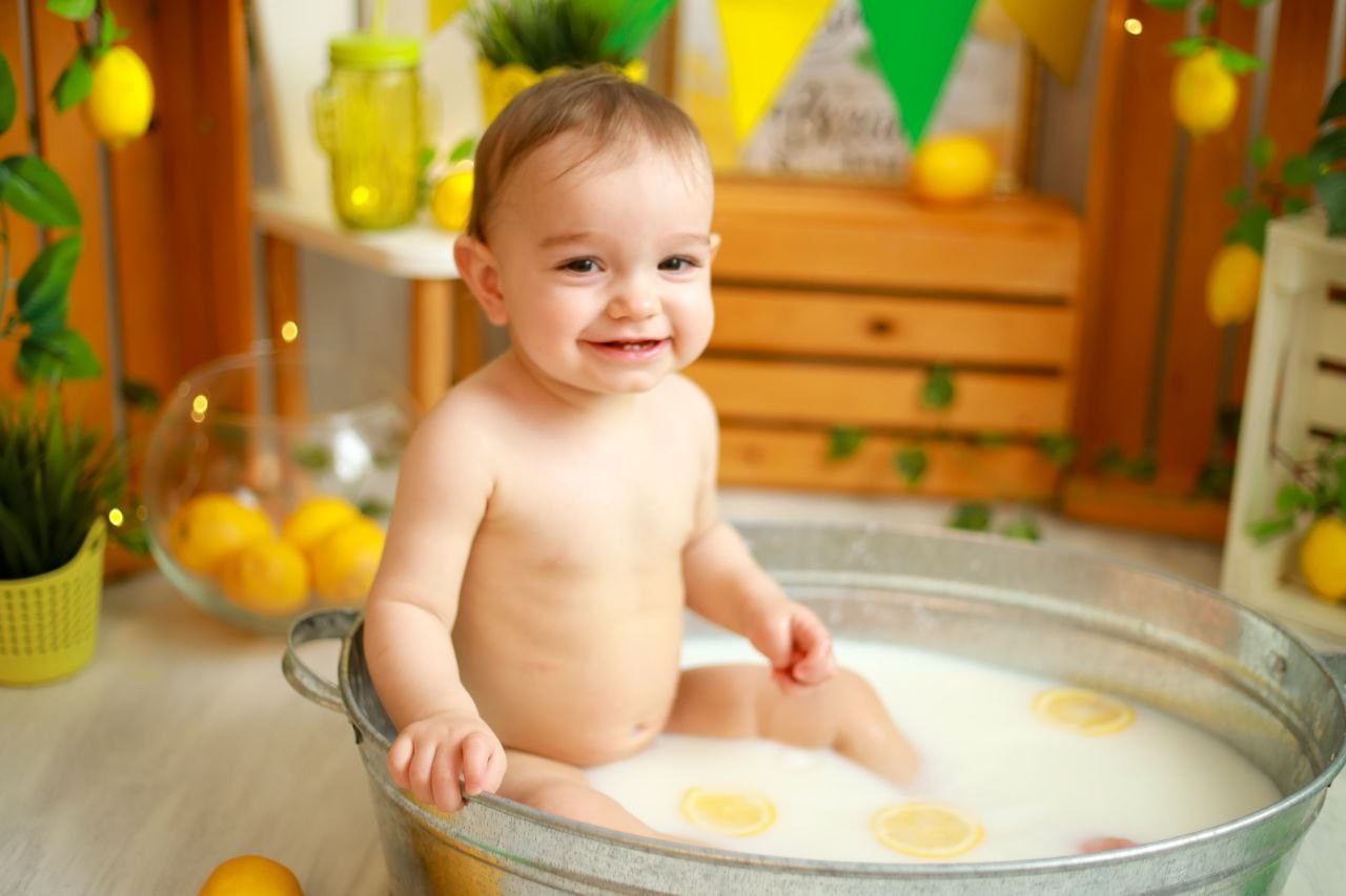 День рождения в студии. Семейный и Детский фотограф в Краснодаре Дарья Насаченко