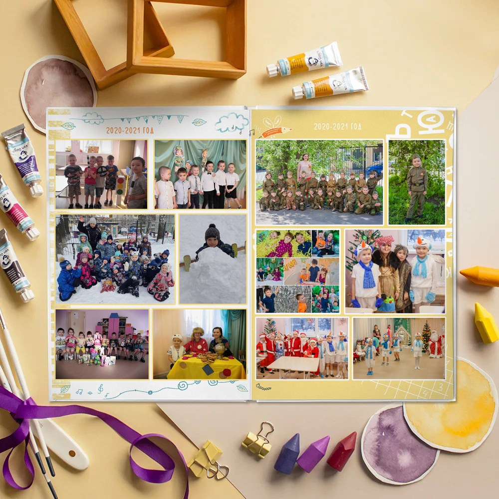 10 разворотов ДС. Детский, семейный и школьный фотограф Светлана Волжанина