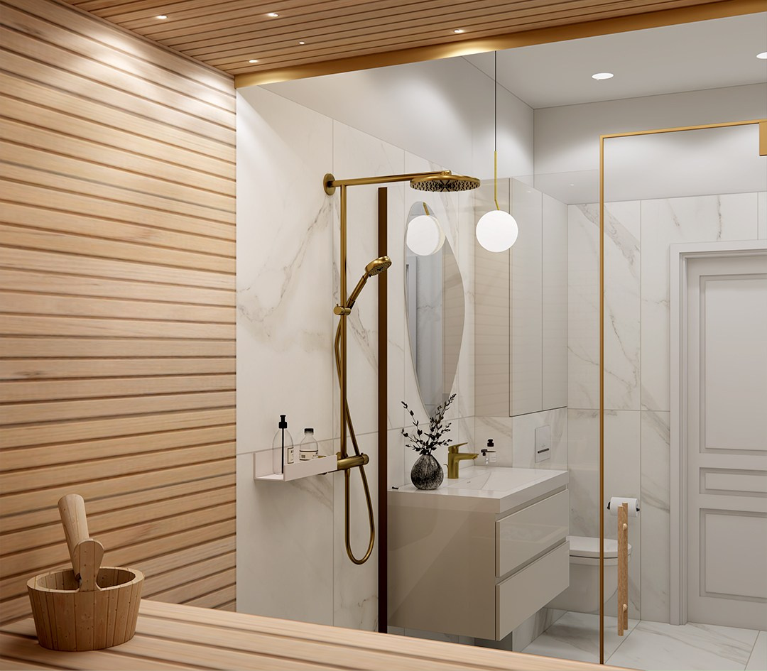 Design of a country house in Stockholm. Interior designer Stockholm