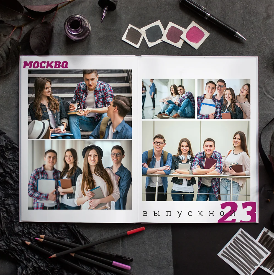 Дизайн «Портреты». Фото книги для всех!