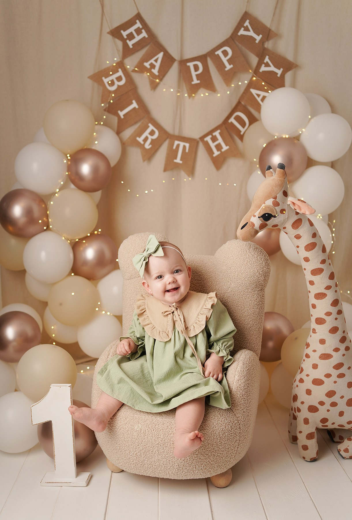 Фотосессия 1 годик Стефании. Детский фотограф и фотограф новорожденных в Калининград Оксана Иваний