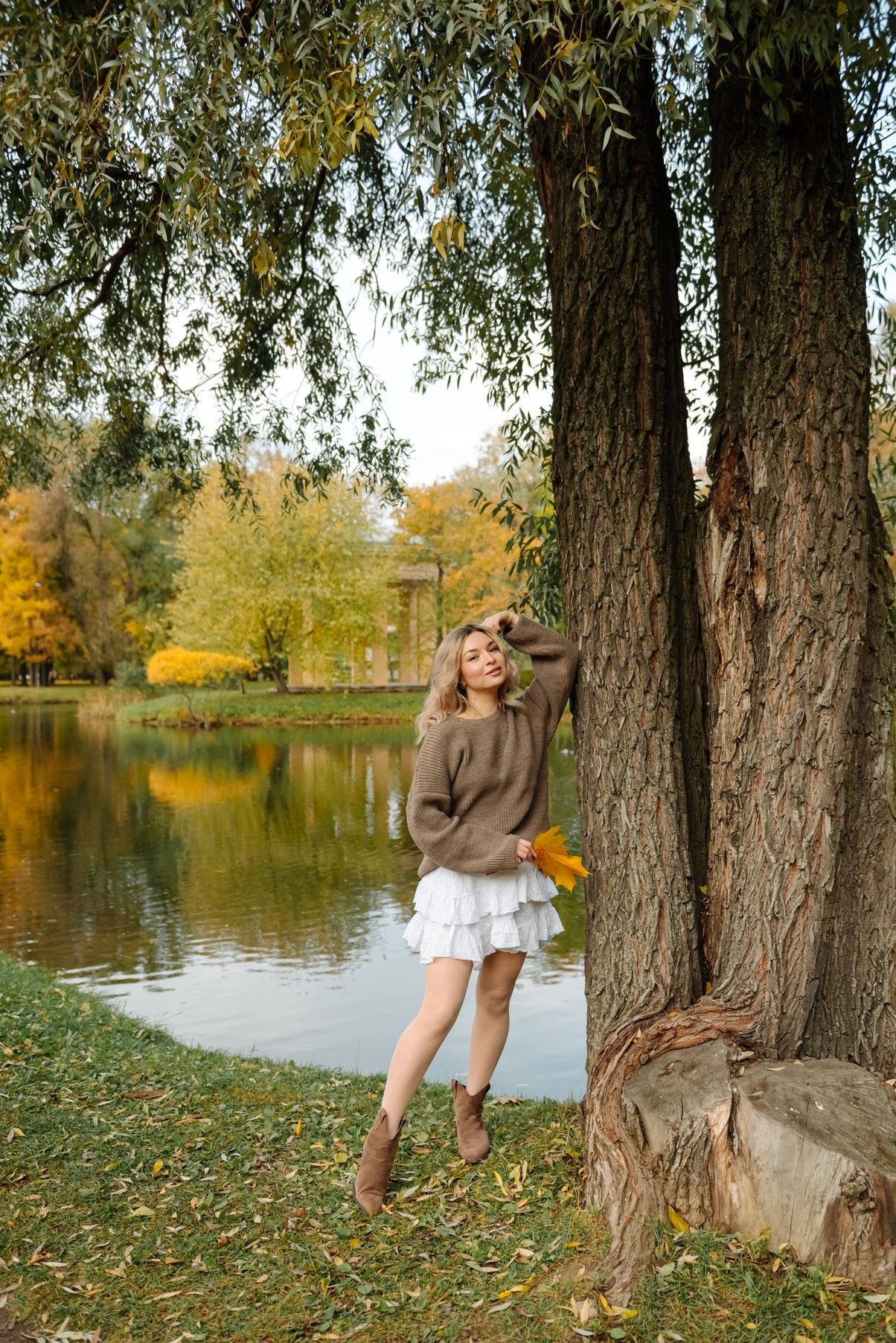 Осенняя фотосессия в Питере парк Екатерингоф. Свадебный и сеейный фотограф в Санкт-Петербурге Елена Худякова