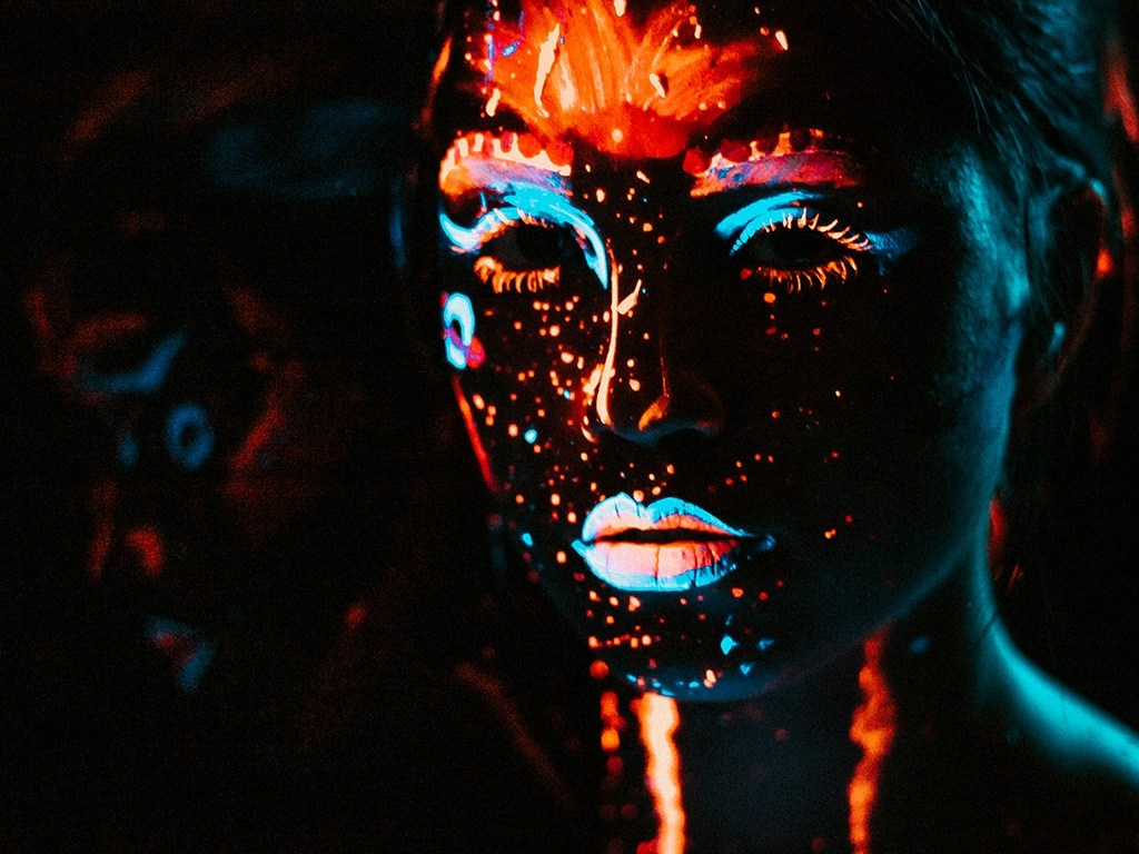 Фотосессия с флуоресцентными красками. Свадебный и индивидуальный фотограф Аля Мамакова