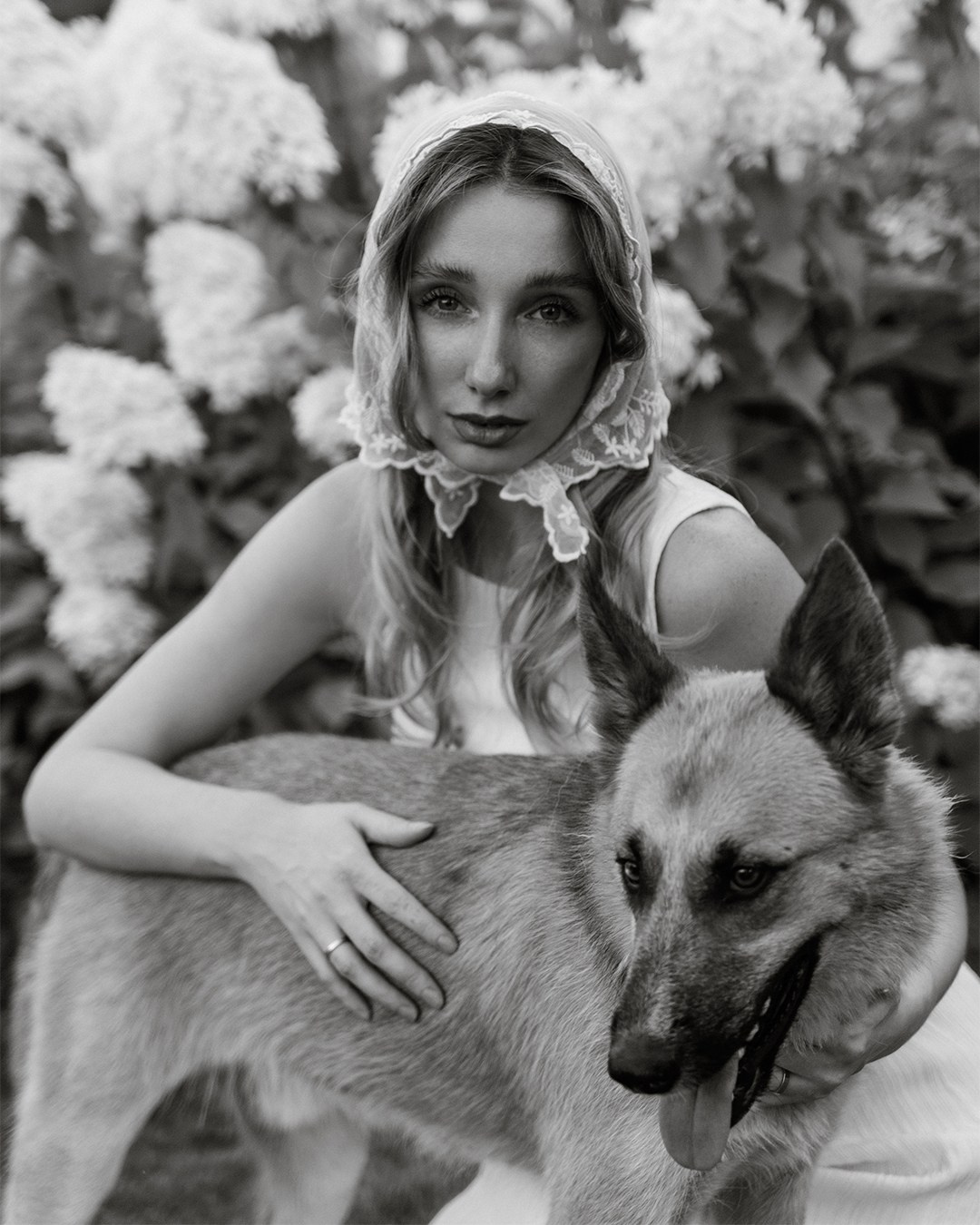 Катя и гортензии. Свадебный фотограф Краснодар Марина Зверева