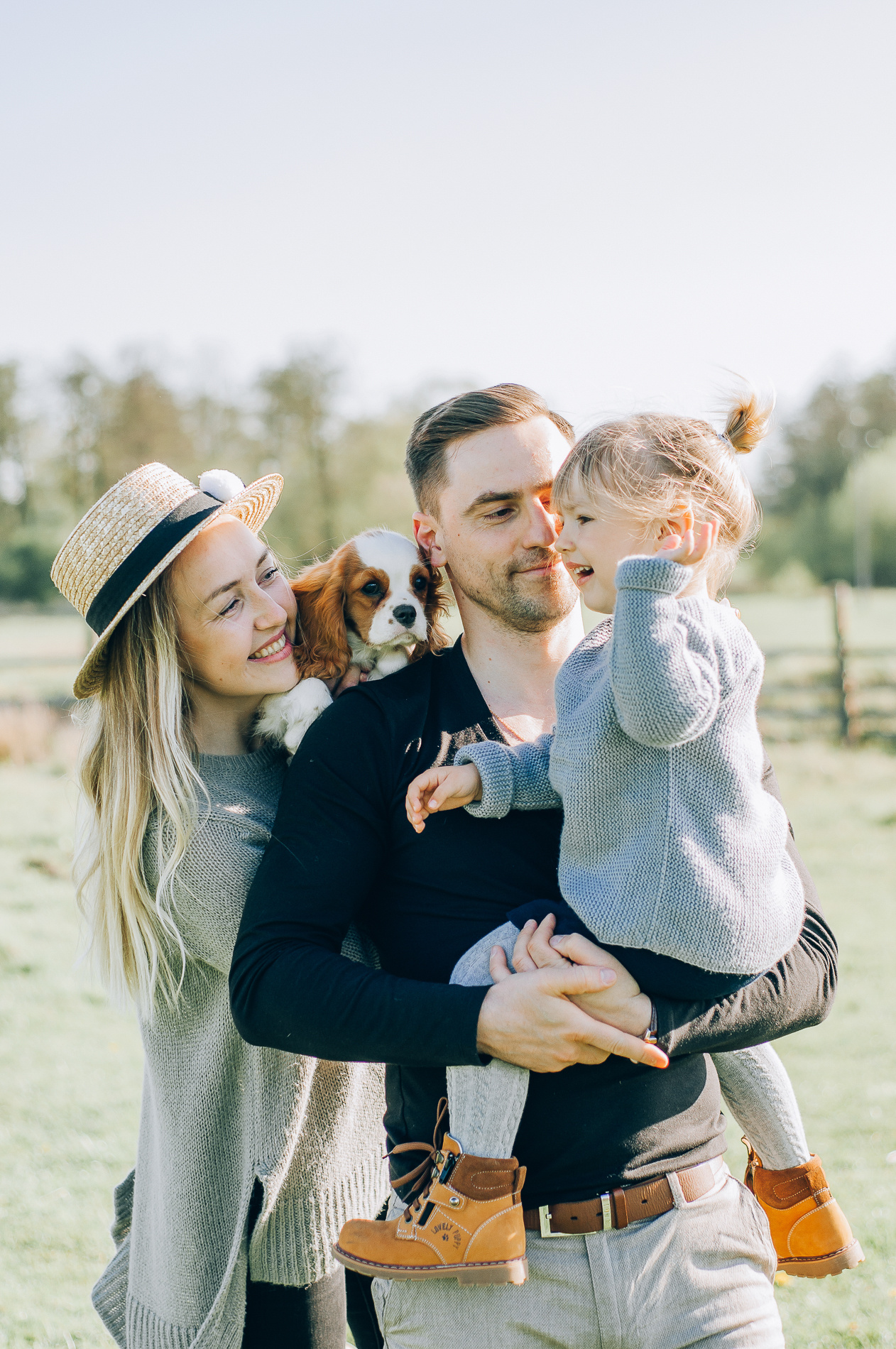 Happy moments_Дима, Катя и Доминика. Свадебный и семейный фотограф в Минске Яна Новак