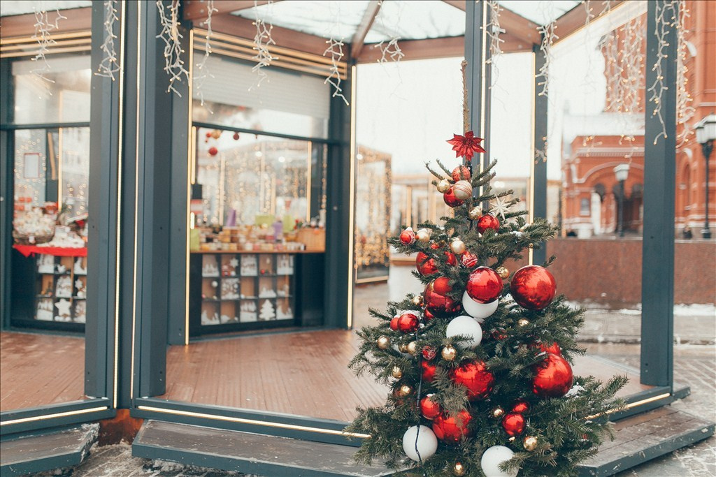 Москва в Январе