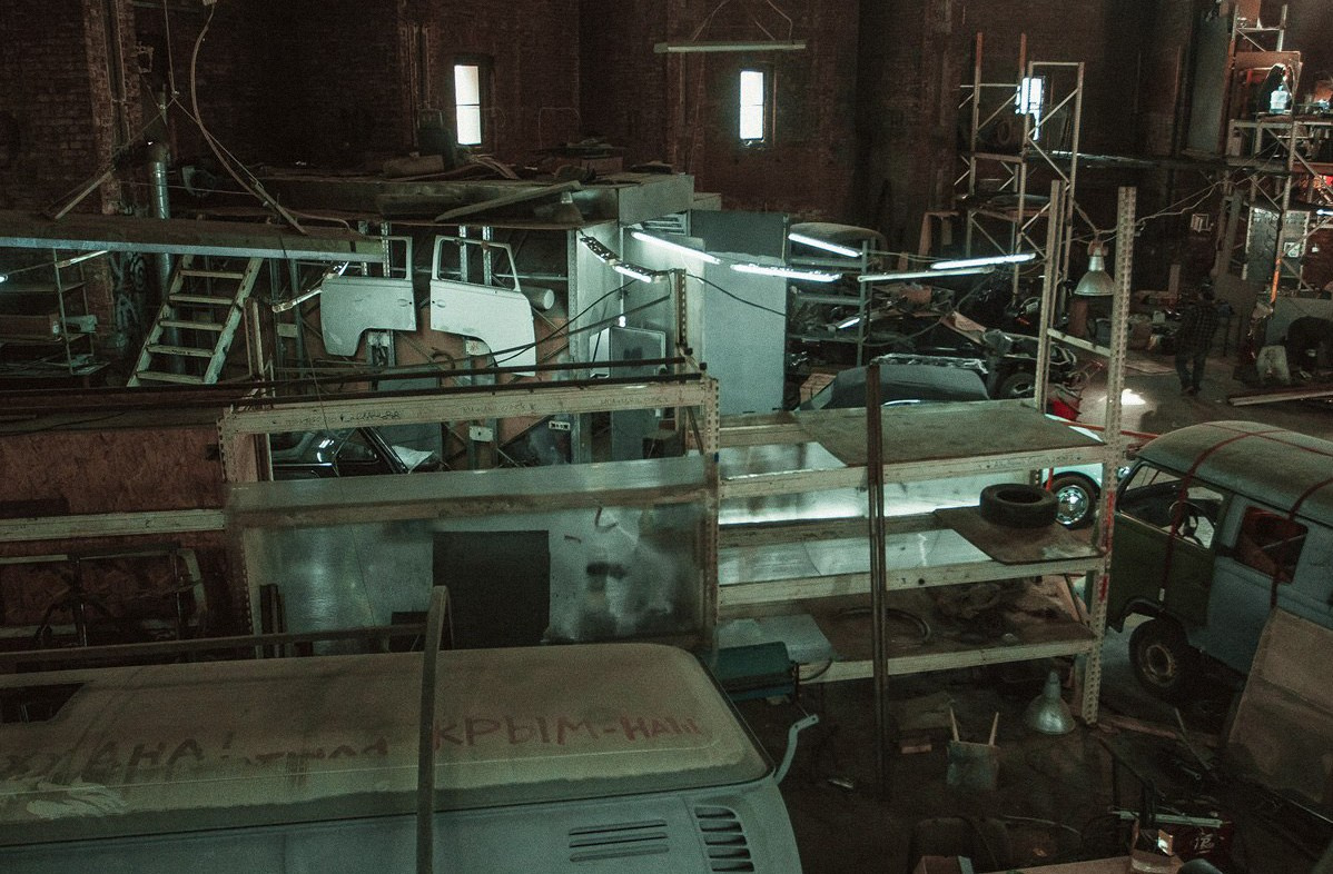 Газгольдер. Фотограф Cyberkyrie