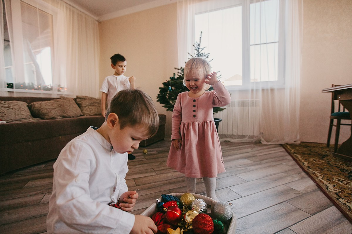 Дом. Семья. Новый год. Семейный фотограф в Белгороде Аня Никифорова