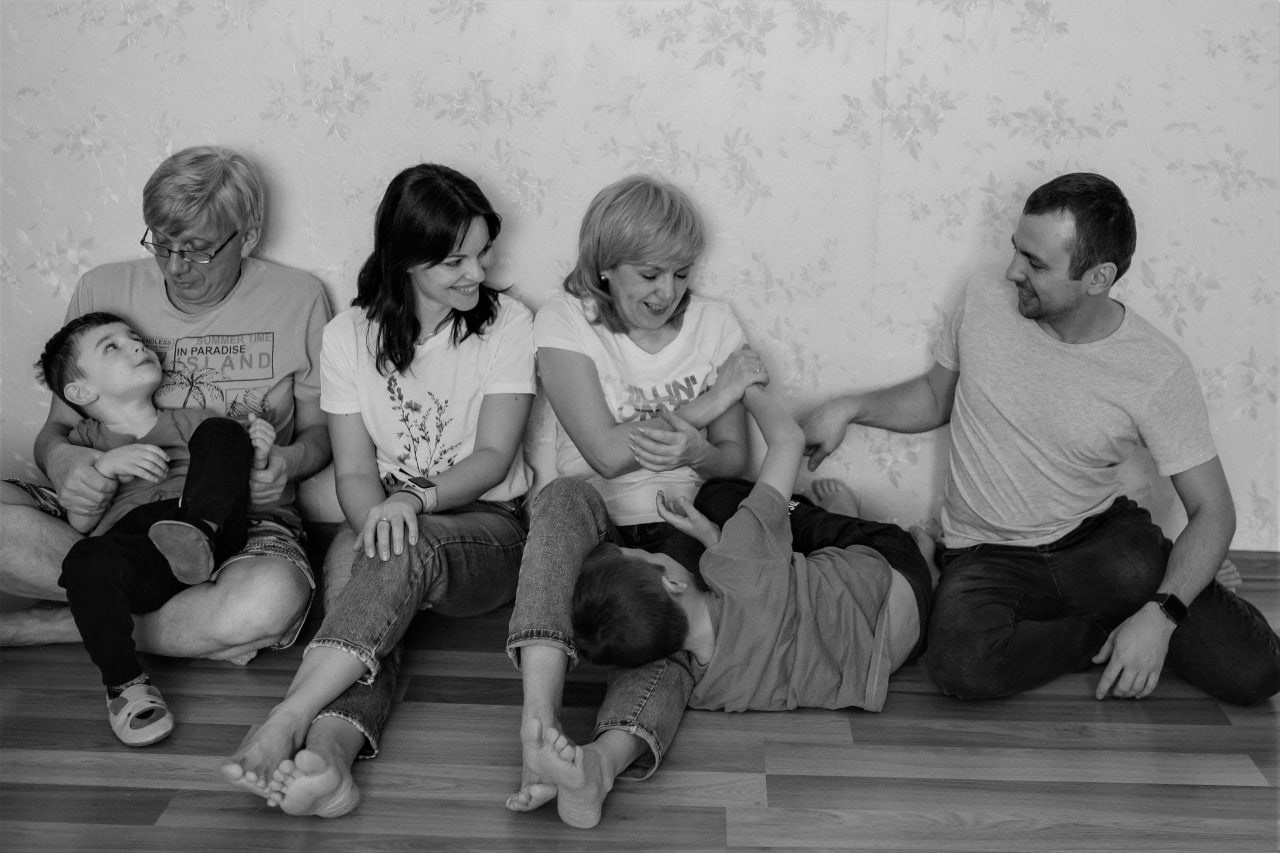 4 поколения. Семейный фотограф в Казани Шамгулова Марина