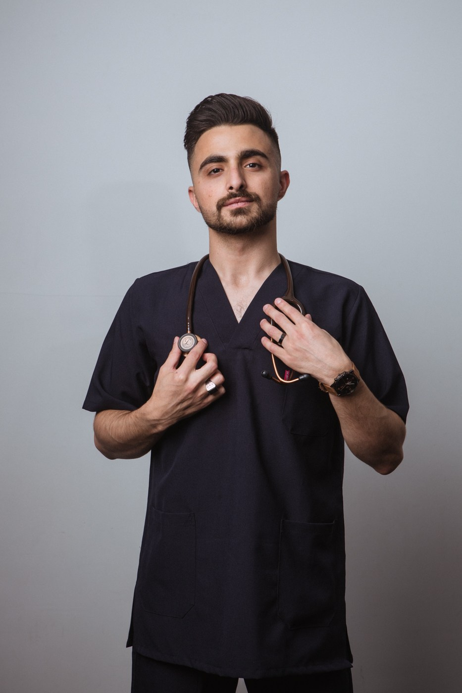 Съемка для выпускников медицинского университета. Фотографы в городе Волгограде — Людмила Агеева и Алексей Околелов