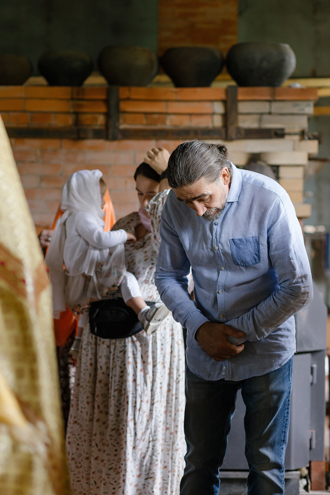 Крестины Ивана. Фотограф Олеся Жомер