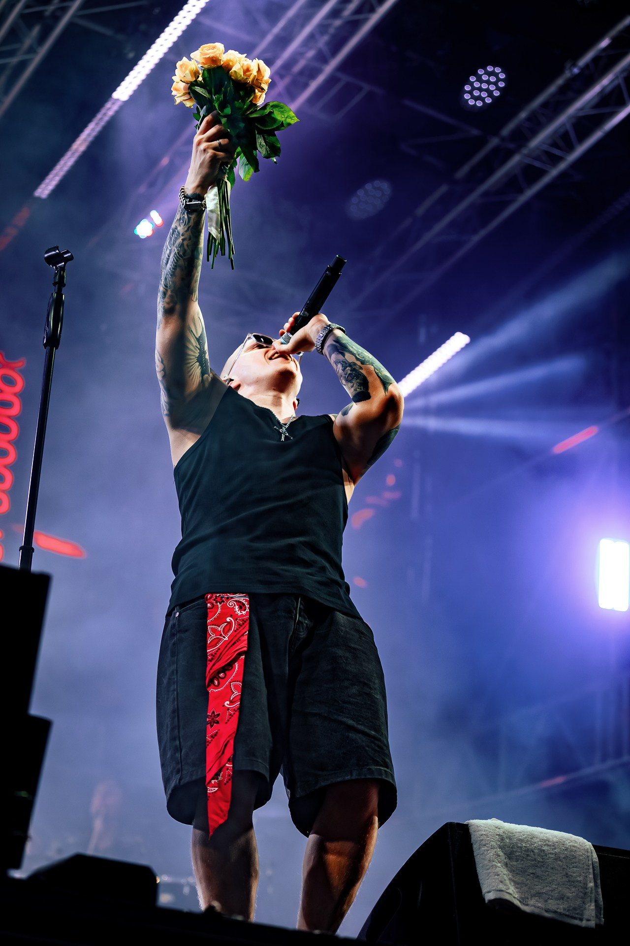 Концерт группы Заточка, 04.07.25, Red Summer, Красный Октябрь. Юрий «Новокаин» Симонов.