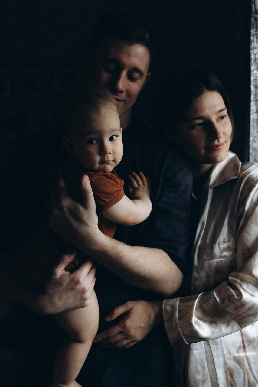 Первый день рождения. Семейный LIFESTYLE фотограф в Москве