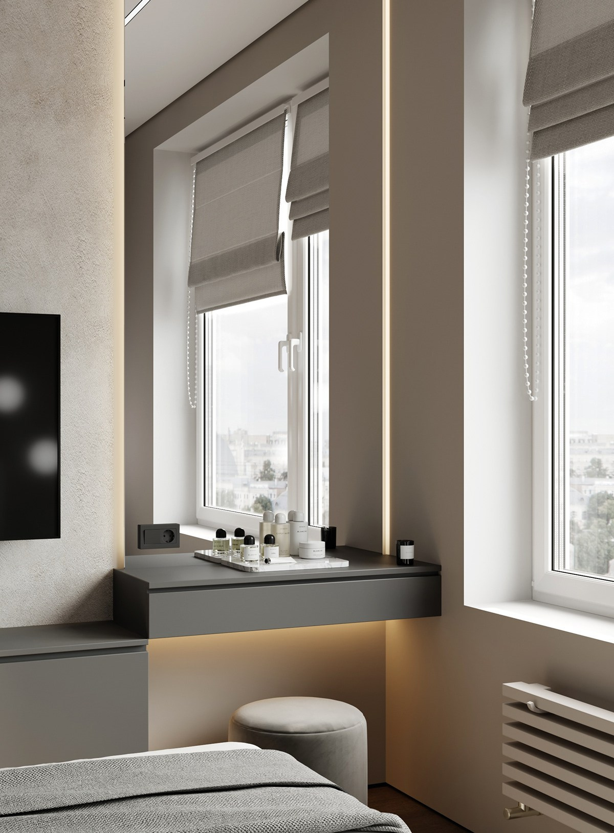 Визуализация квартиры ЖК Испанские кварталы. Заказать 3d визуализацию интерьеров — Дарья Веденёва