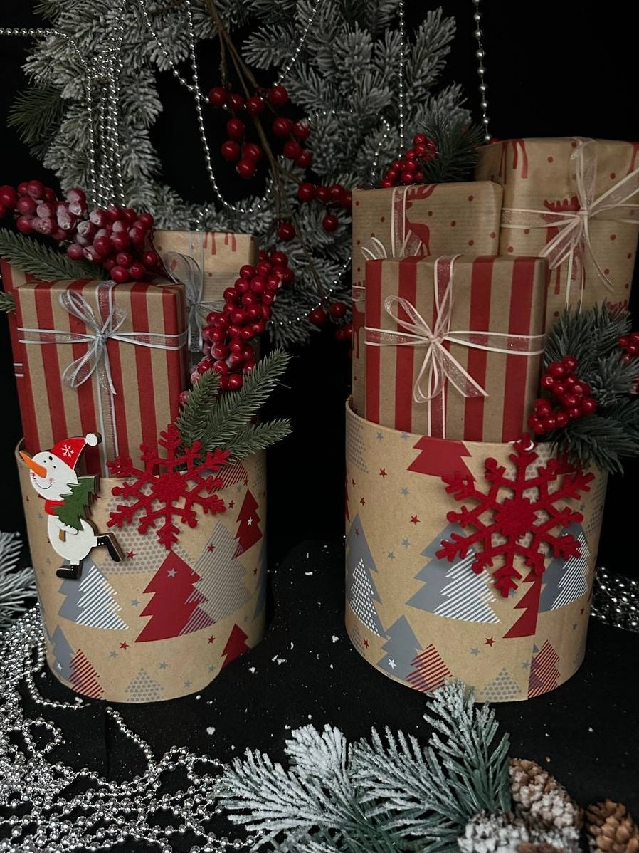 «Новогодний крафт». Студия подарочных наборов «Владия»