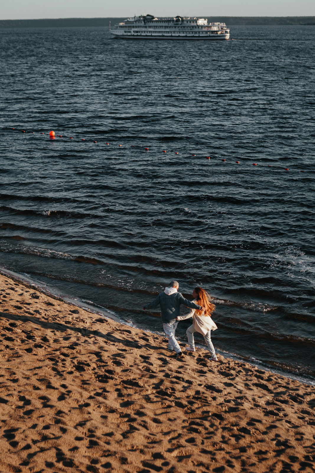 Рассвет на Волге (Наташа + Никита). Лайфстайл фотограф в Чебоксарах и Санкт-Петербурге Тоня Бекнёва