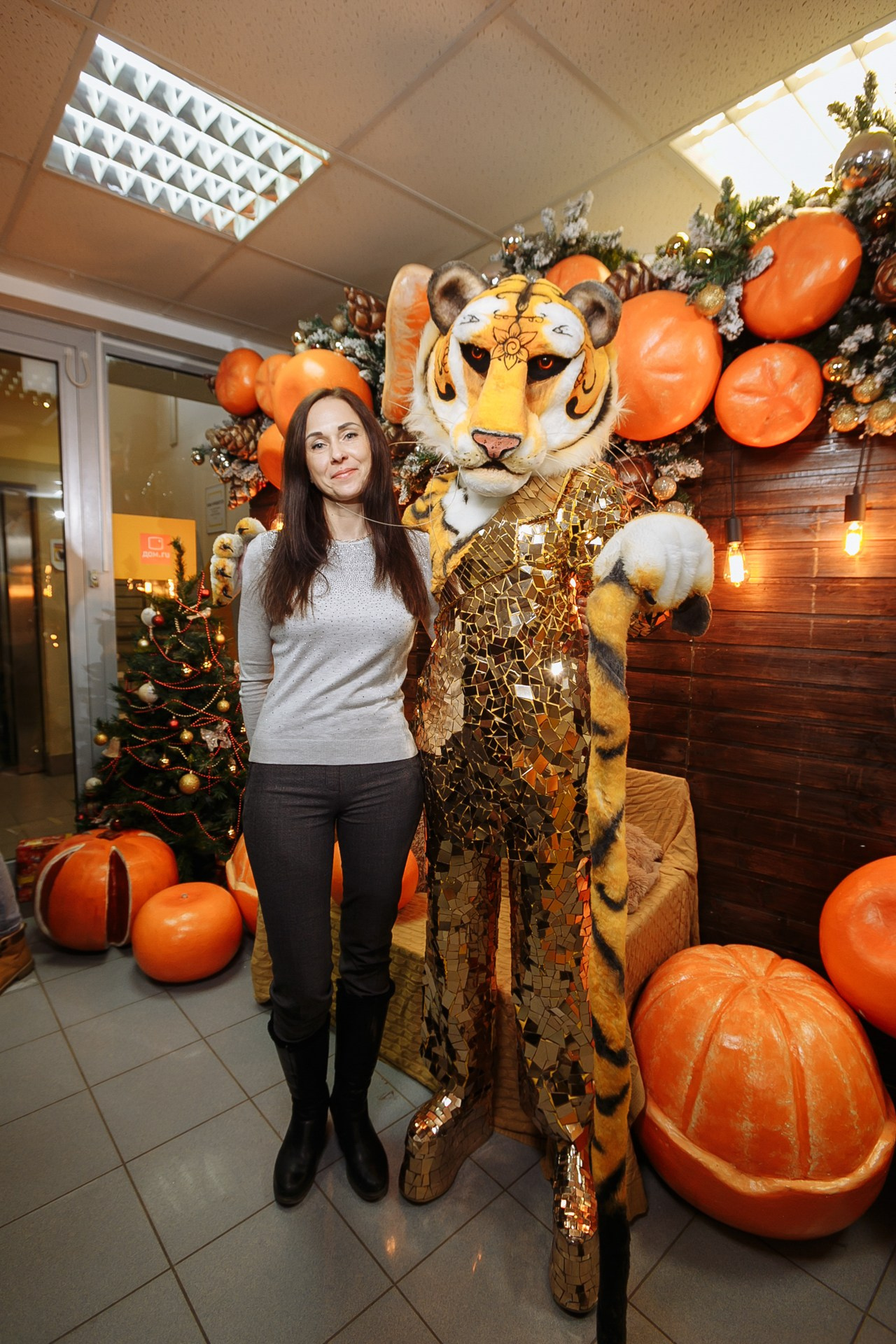 Рождественские встречи в офисе компании Домру. Событийный фотограф Максим Бескоровайновнов