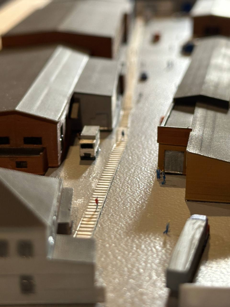 Макет производства. 3D печать