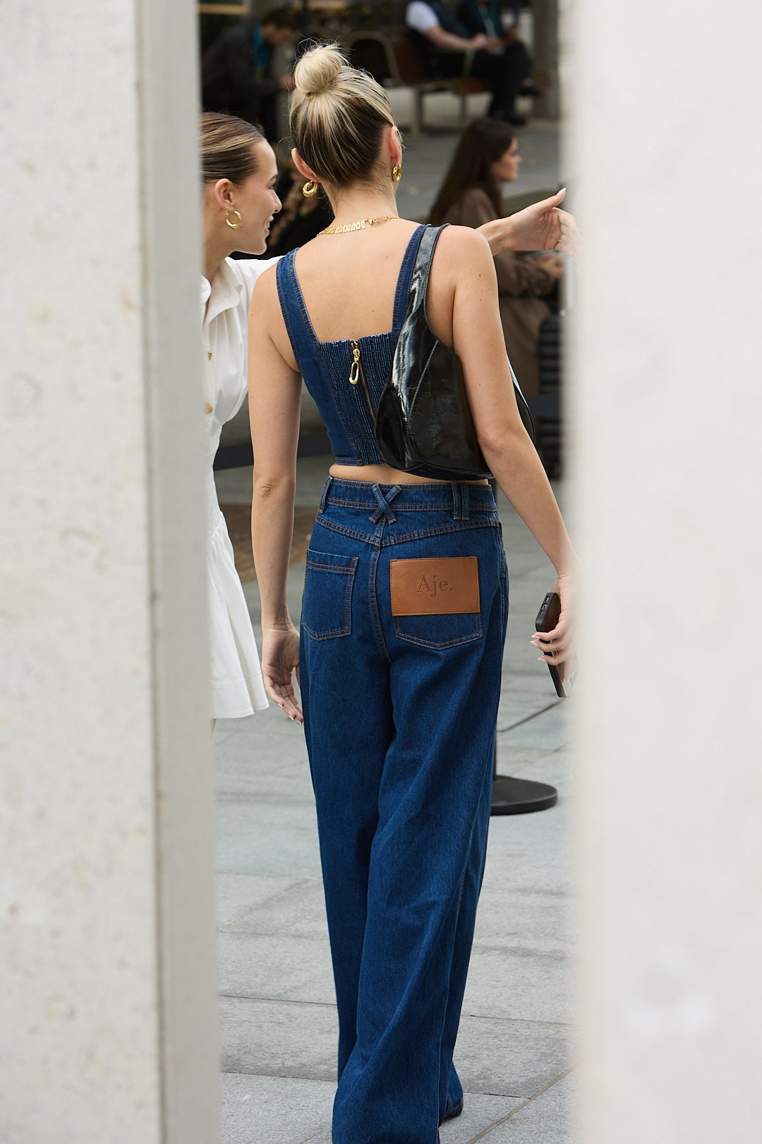 Australian Fashion Week 2025 Street Style Sydney Barangaroo Pier Pavilion | Maria Poleshchuk Fashion Photographer. Maria Poleshchuk, commercial photographer in Sydney