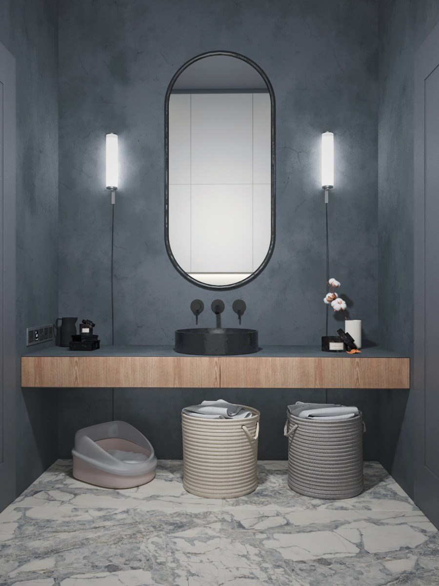 Частный загородный дом. Дизайнер интерьера в Москве Екатерина Шаймердинова