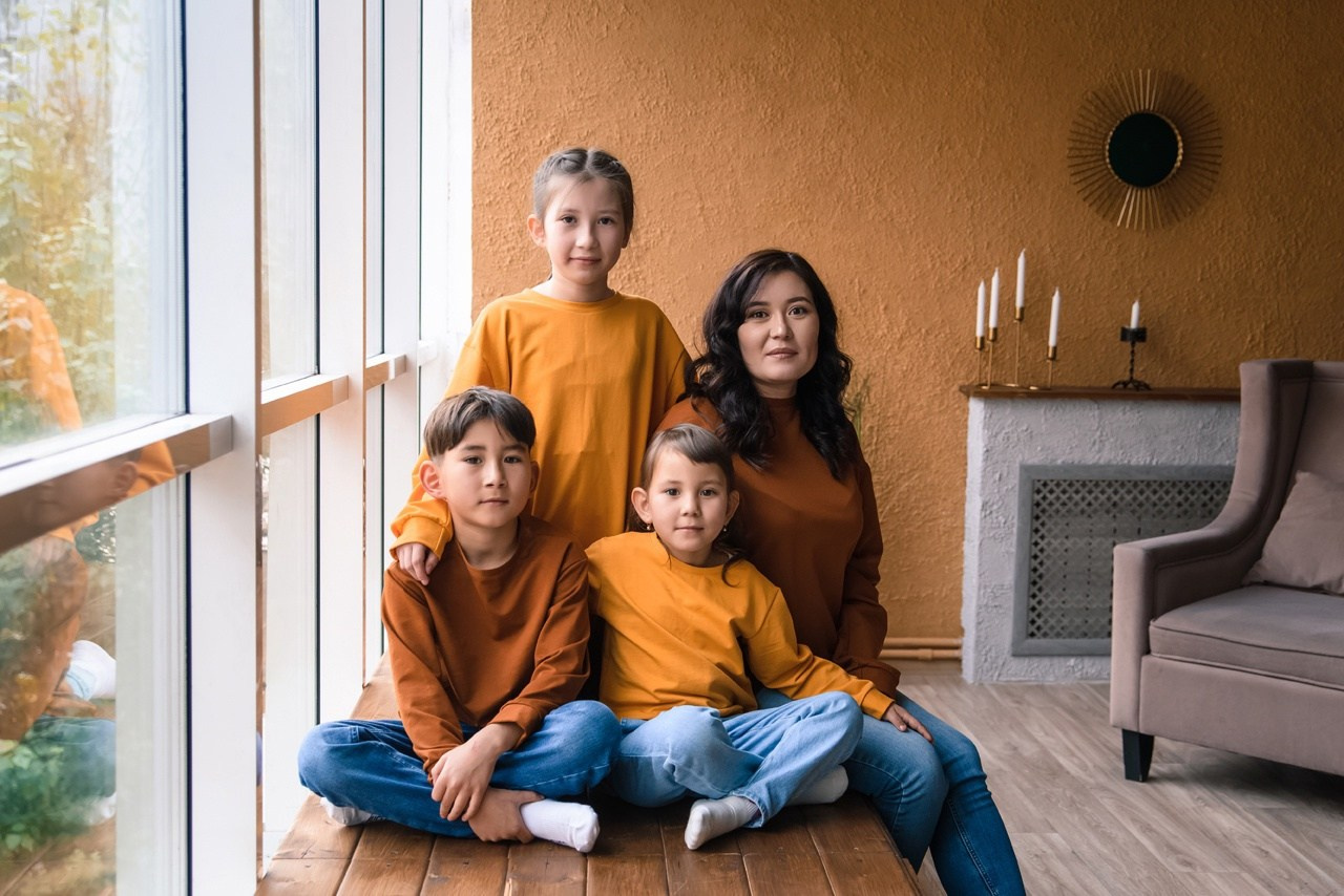 Комплекты Family look. Фотостудия Малина в городе Улан-Удэ. Фотограф Ирина Жарникова