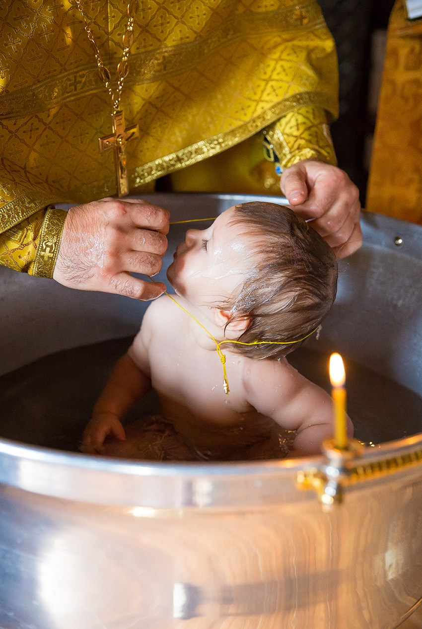 Крещение. Семейный фотограф в Москве Екатерина Ширей