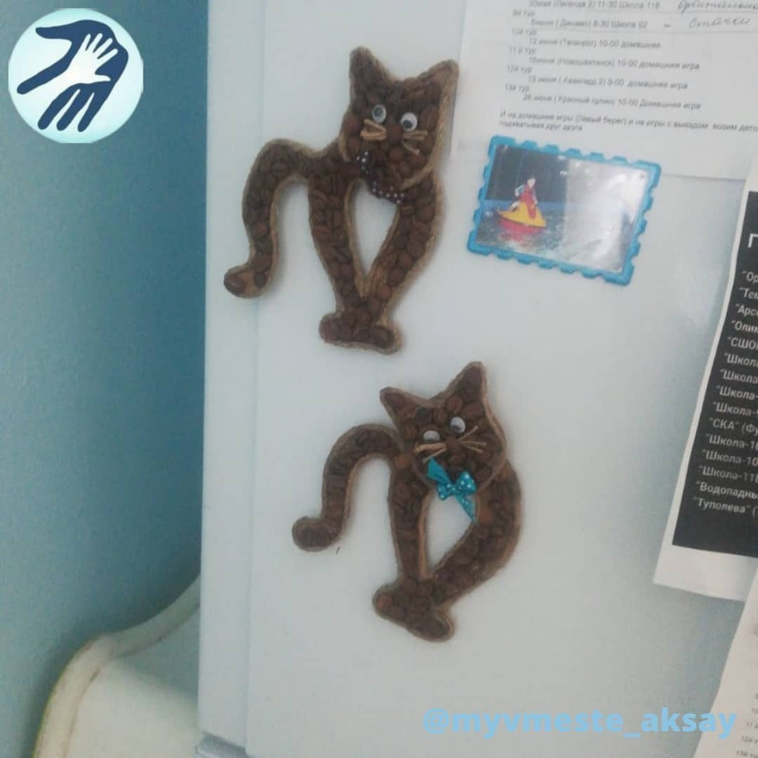 Кофейные магнитики: аромат творчества и радости!