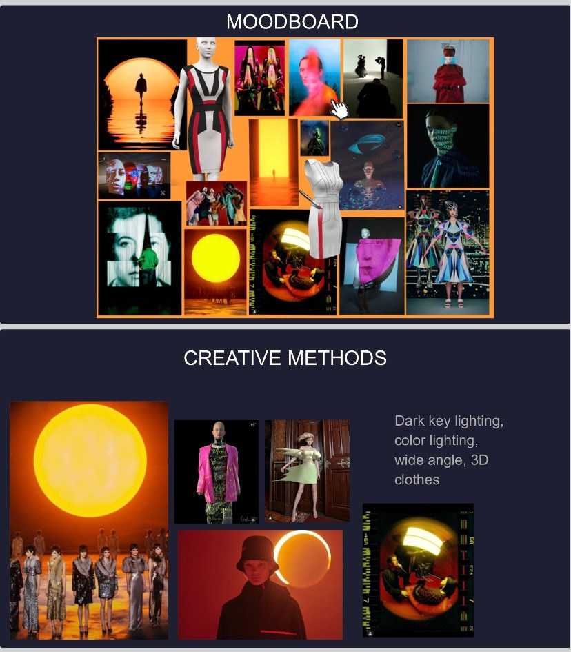 Fashion video and photoshoot “Digitalization”. Elizaveta Filchenko. Fashion-photographer and director