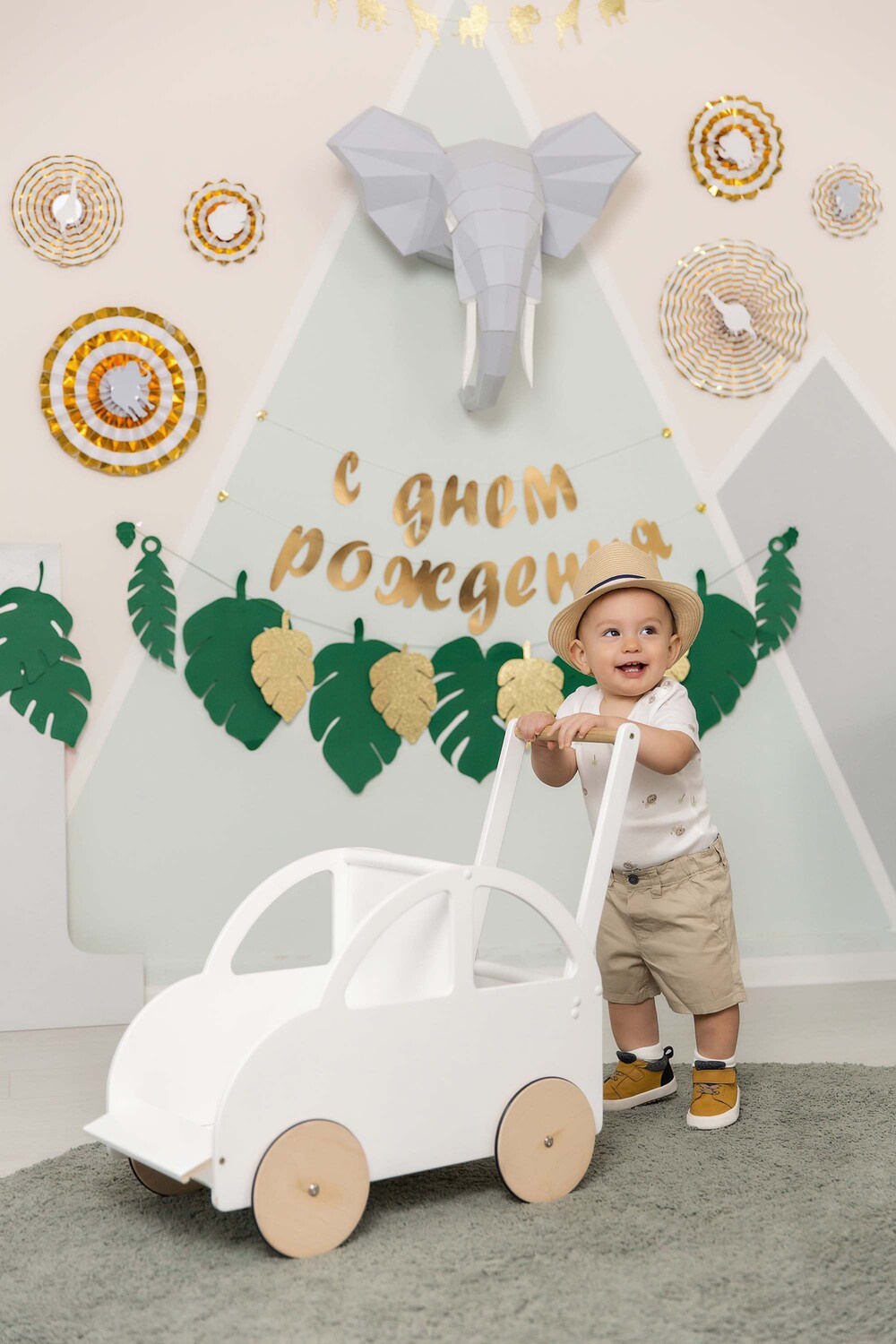 День рождения в студии. Репортажный фотограф Ольга Кочетова в Москве