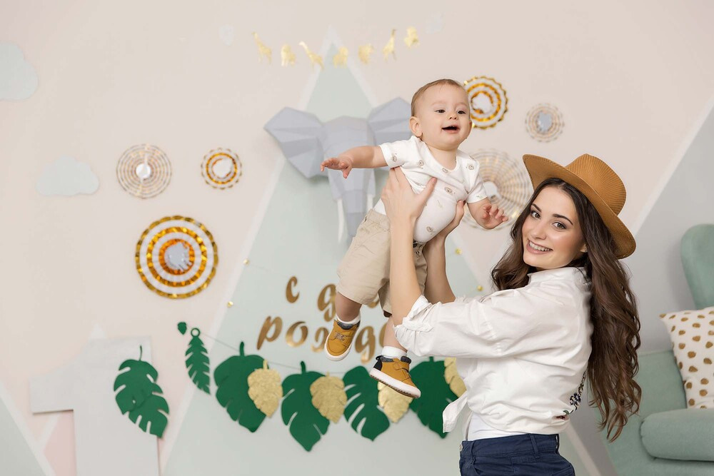 День рождения в студии. Репортажный фотограф Ольга Кочетова в Москве