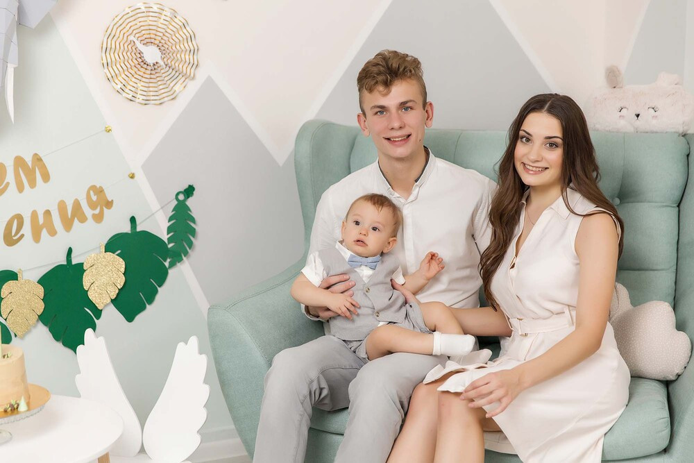 День рождения в студии. Репортажный фотограф Ольга Кочетова в Москве