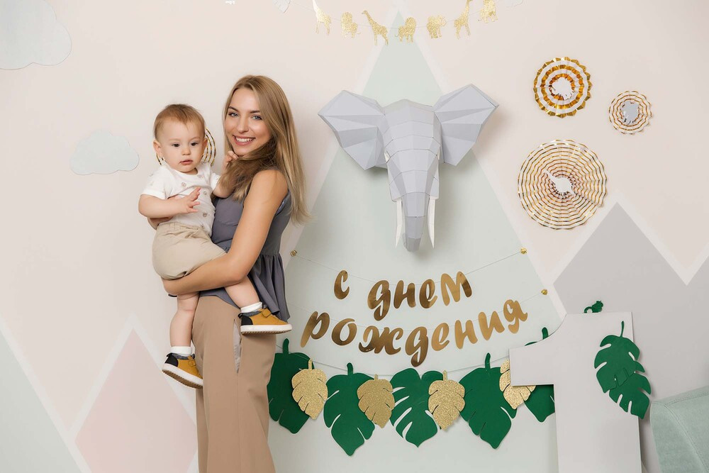 День рождения в студии. Репортажный фотограф Ольга Кочетова в Москве