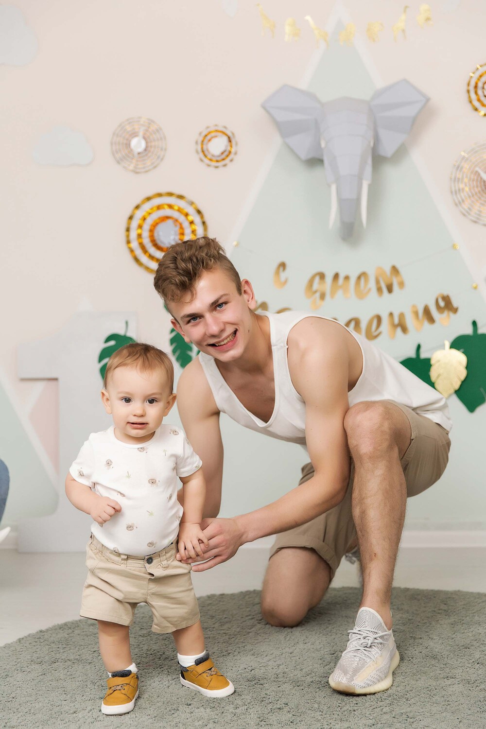 День рождения в студии. Репортажный фотограф Ольга Кочетова в Москве