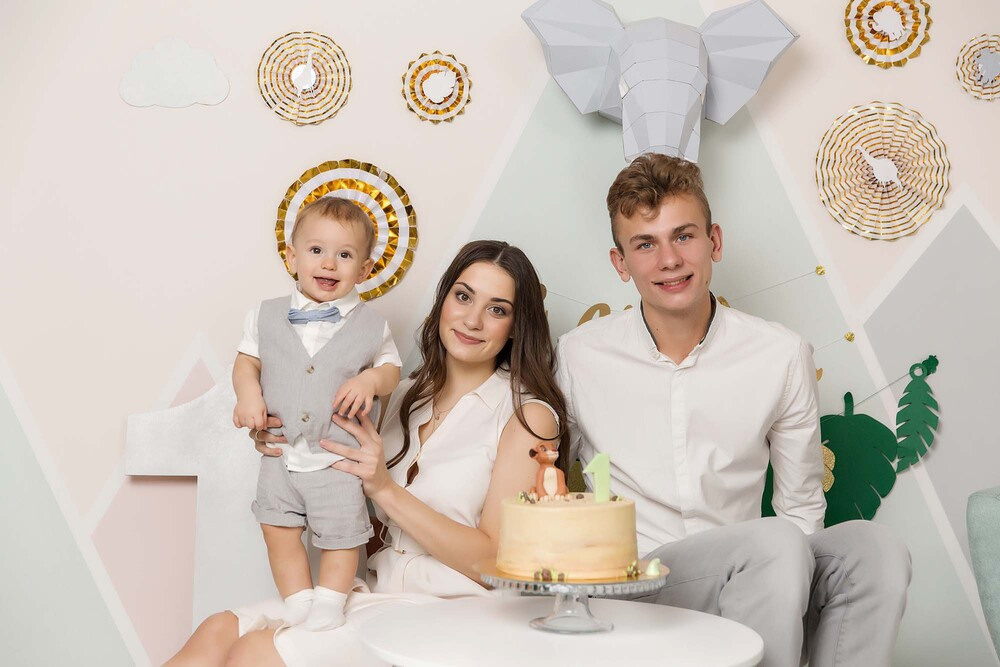 День рождения в студии. Репортажный фотограф Ольга Кочетова в Москве