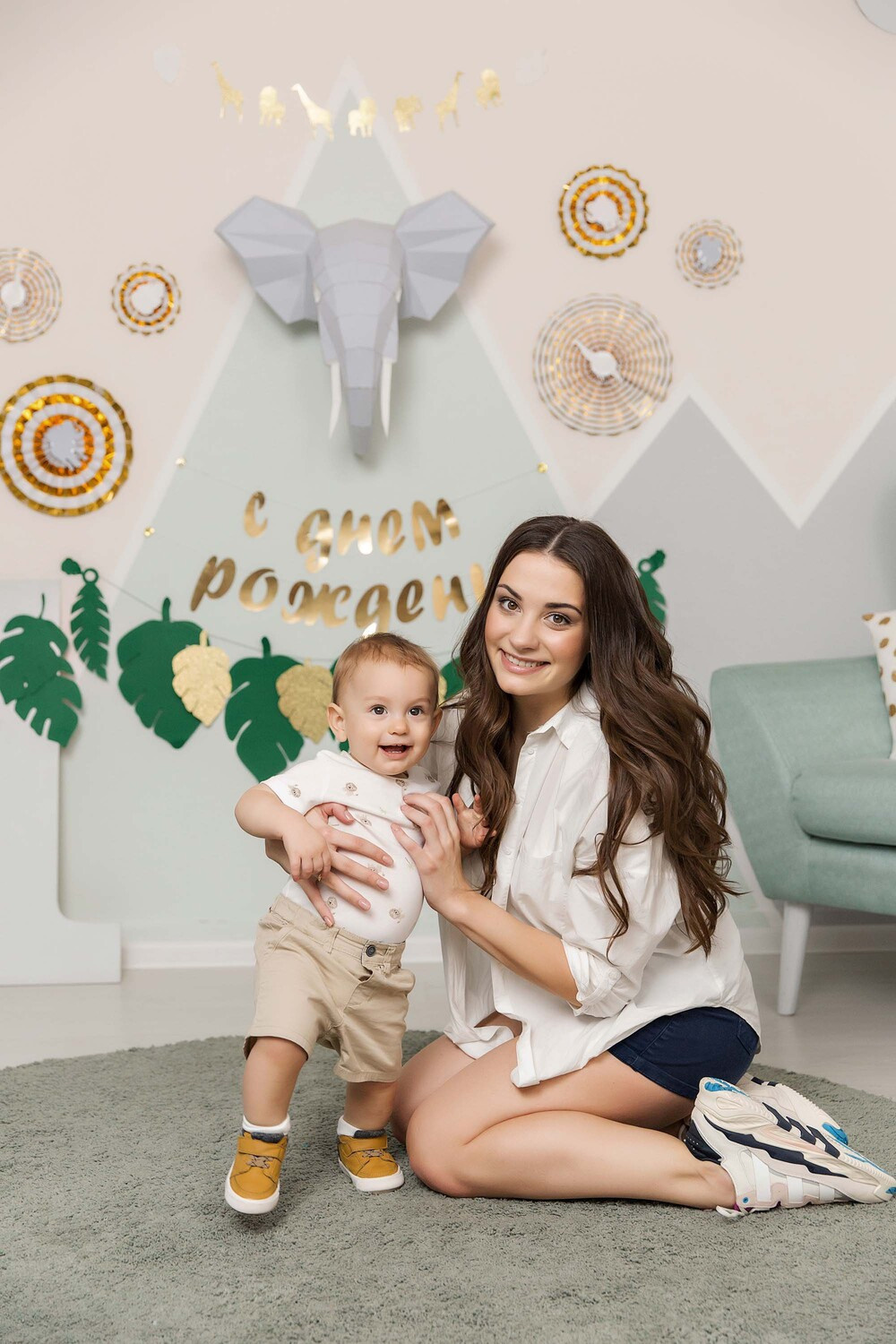 День рождения в студии. Репортажный фотограф Ольга Кочетова в Москве