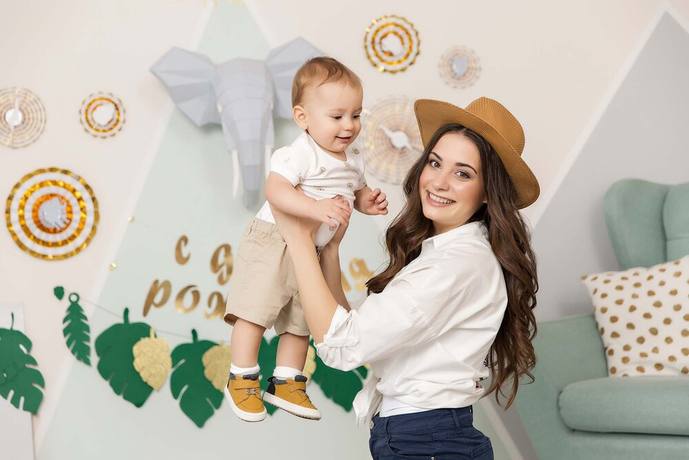 День рождения в студии. Репортажный фотограф Ольга Кочетова в Москве