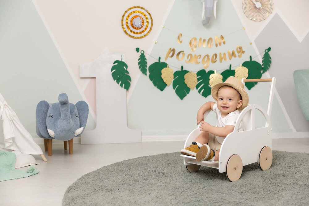 День рождения в студии. Репортажный фотограф Ольга Кочетова в Москве