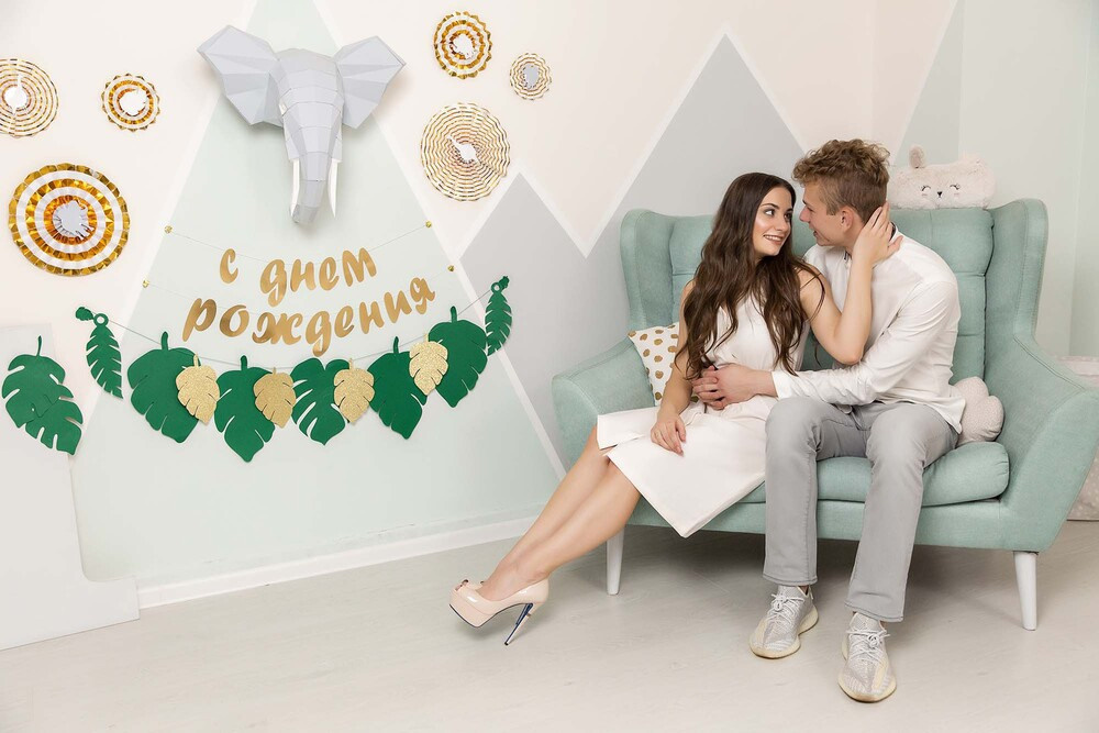 День рождения в студии. Репортажный фотограф Ольга Кочетова в Москве