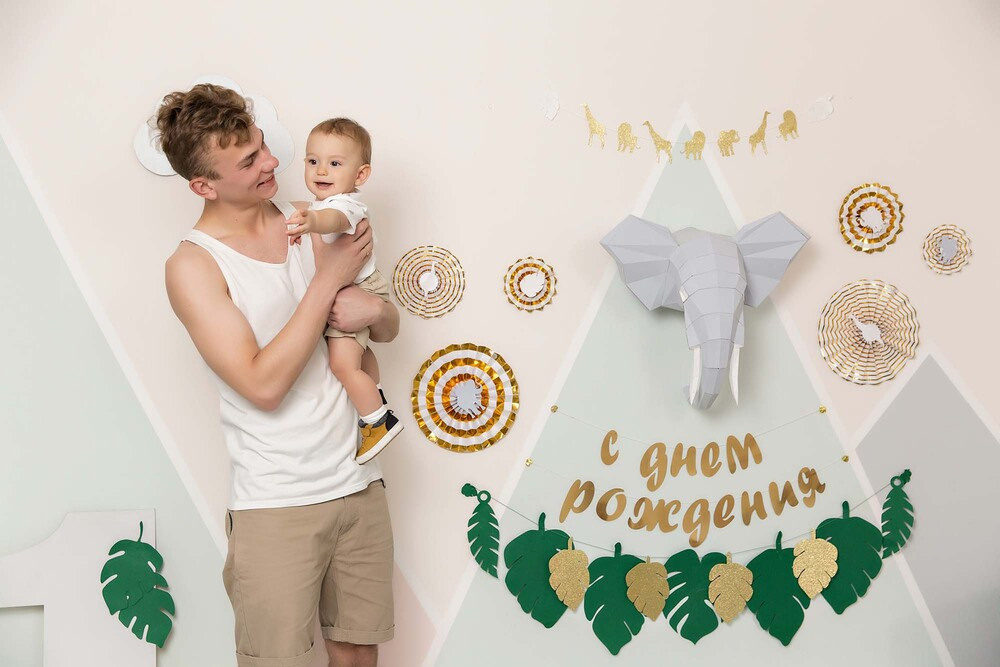 День рождения в студии. Репортажный фотограф Ольга Кочетова в Москве