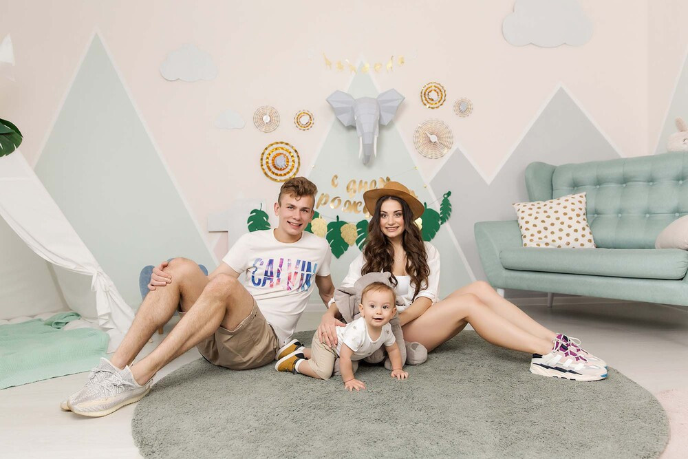 День рождения в студии. Репортажный фотограф Ольга Кочетова в Москве