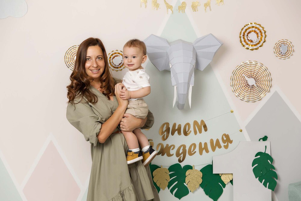 День рождения в студии. Репортажный фотограф Ольга Кочетова в Москве
