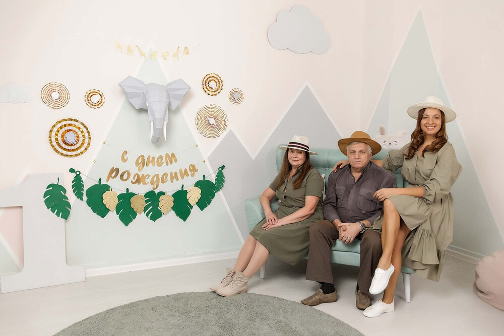 День рождения в студии. Репортажный фотограф Ольга Кочетова в Москве
