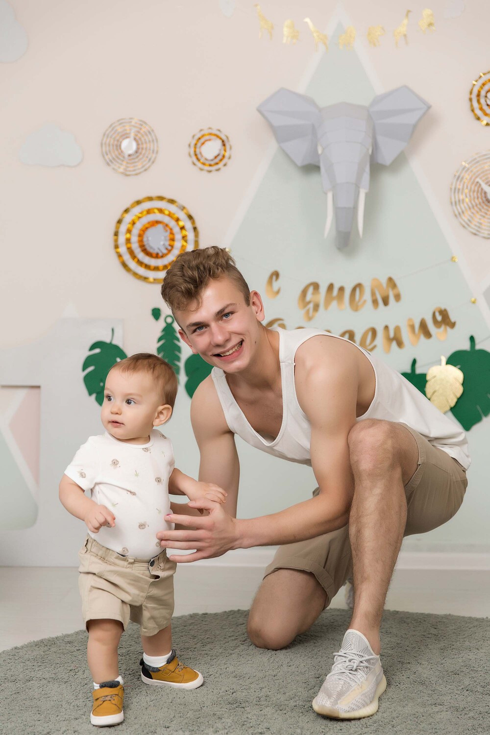 День рождения в студии. Репортажный фотограф Ольга Кочетова в Москве