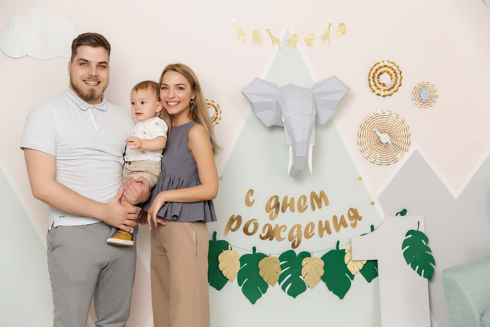 День рождения в студии. Репортажный фотограф Ольга Кочетова в Москве