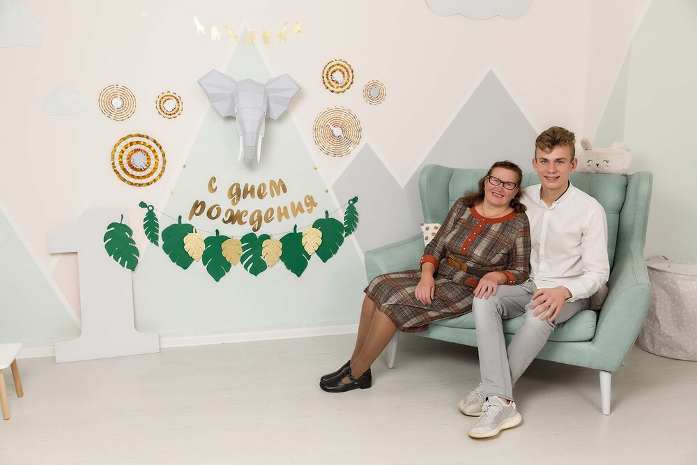 День рождения в студии. Репортажный фотограф Ольга Кочетова в Москве