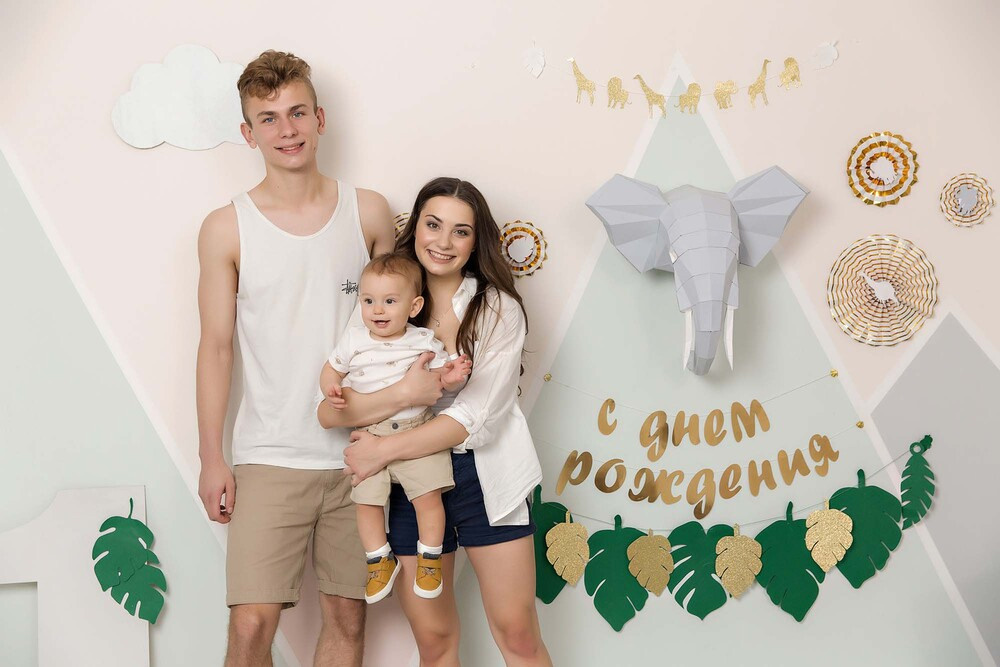 День рождения в студии. Репортажный фотограф Ольга Кочетова в Москве