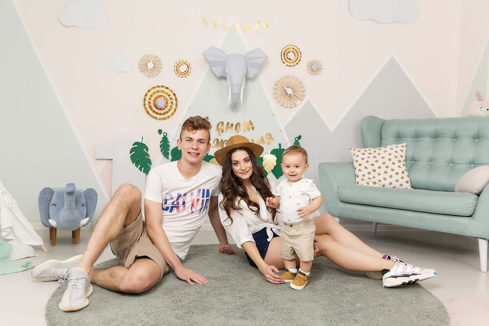 День рождения в студии. Репортажный фотограф Ольга Кочетова в Москве