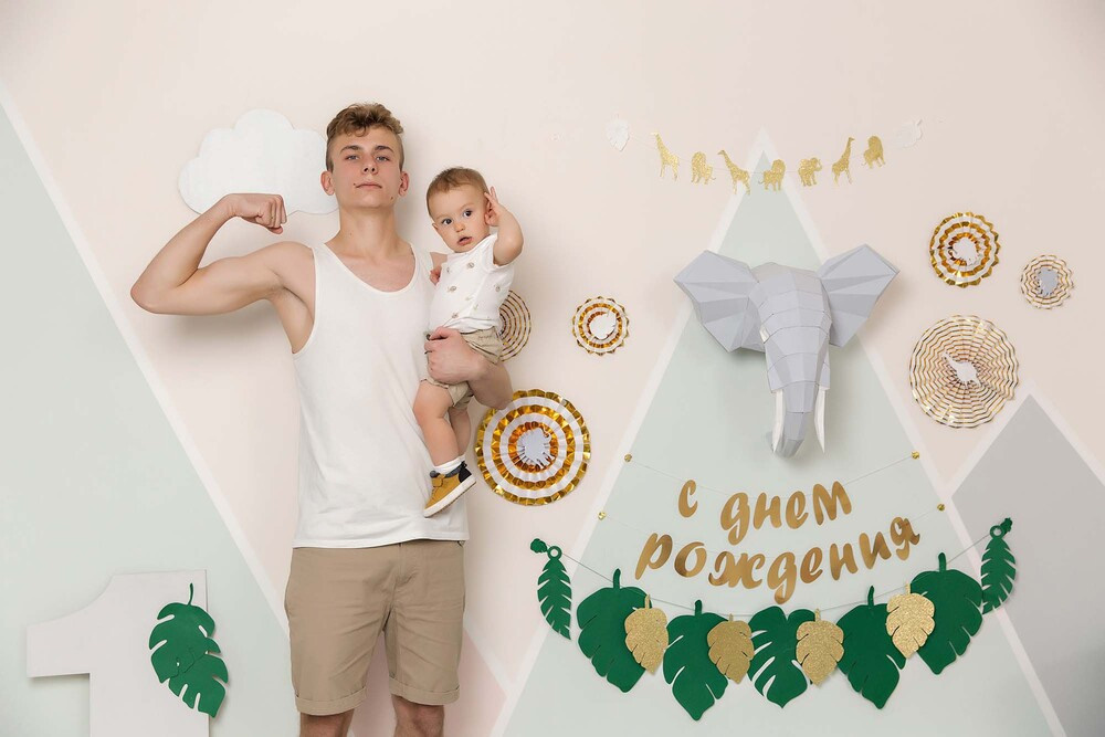 День рождения в студии. Репортажный фотограф Ольга Кочетова в Москве