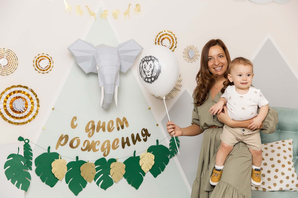 День рождения в студии. Репортажный фотограф Ольга Кочетова в Москве